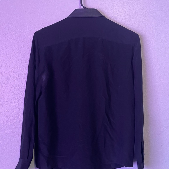 Club Monaco Black Blouse - Picture 2 of 2